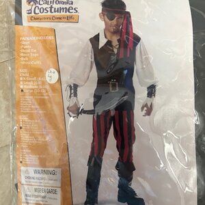 Costumes:  Child Med. OR Large Pirate, new in package